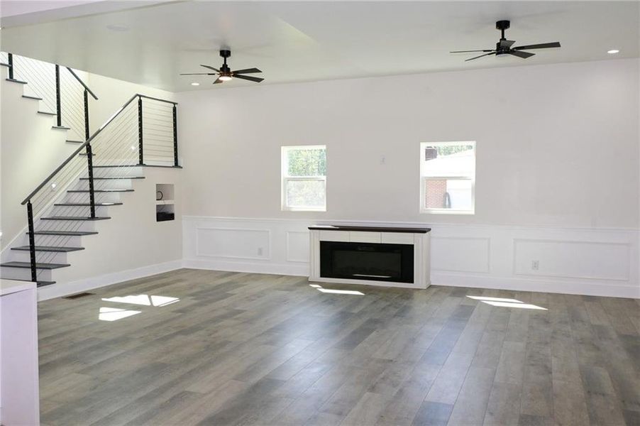 Spacious, unfurnished interior of a new home in , Loganville (Image 58).
