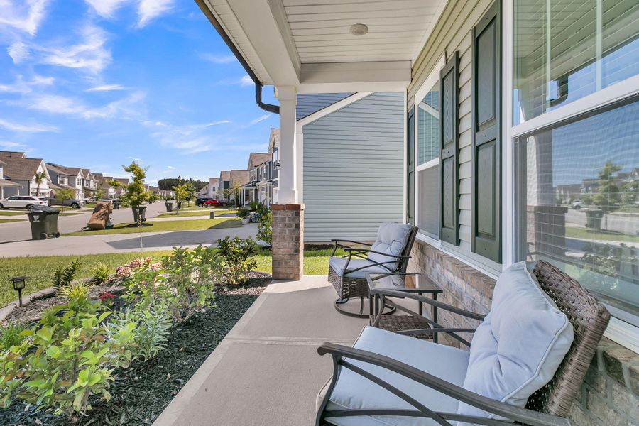 Exterior details and patio area of a home in , Summerville (Image 25). Exterior details and patio area of a home in , Summerville (Image 25).
