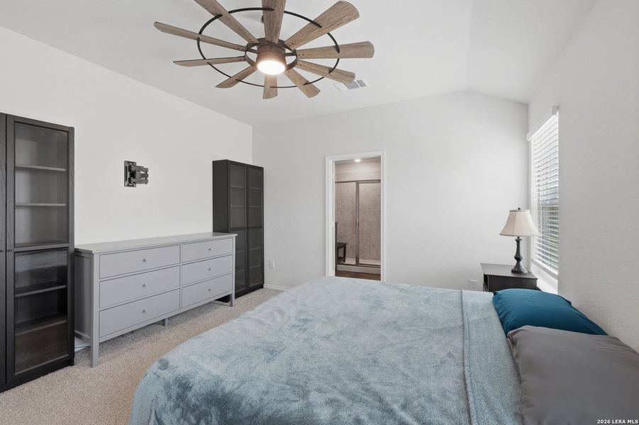 Furnished interior view inside a new home in Preserve at Medina, Von Ormy (Image 7).