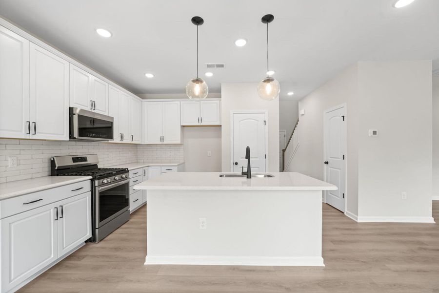 Furnished interior view inside a new home in Chandler Ridge, McLeansville (Image 9).