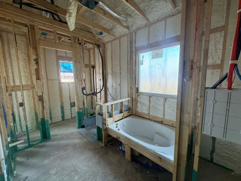 In-progress construction of a new home in Creekview Addition, Van Alstyne, TX (Image 10).