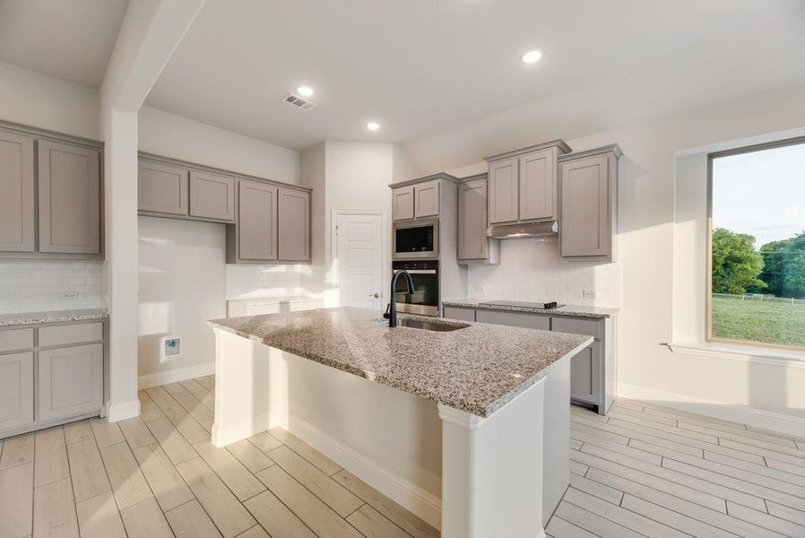Furnished interior view inside a new home in , Lowry Crossing (Image 5).