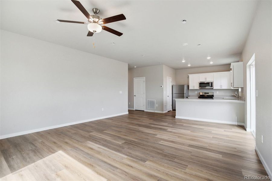 Spacious, unfurnished interior of a new home in Bennett Ranch, Bennett (Image 11). Spacious, unfurnished interior of a new home in Bennett Ranch, Bennett (Image 11).