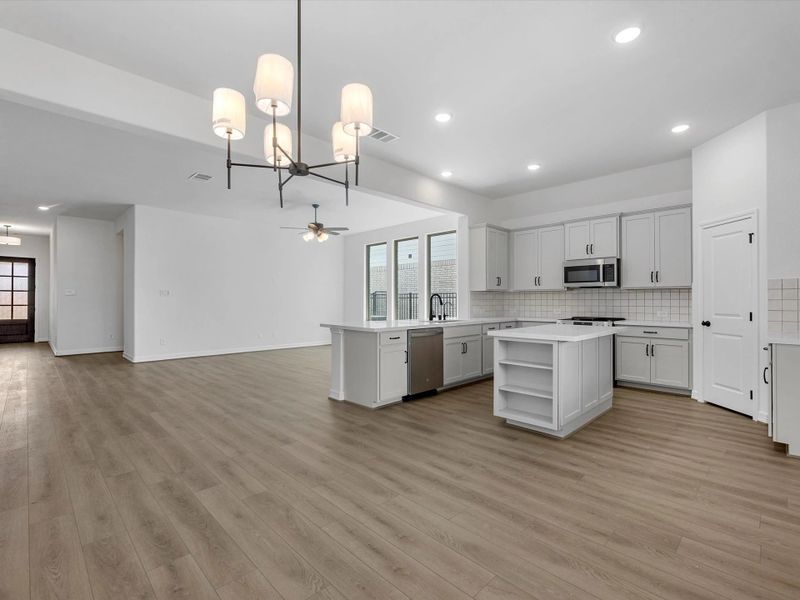 Kitchen. Sample product photo. Actual exterior and interior selections may vary by homesite. Photo may be virtually staged. Kitchen. Sample product photo. Actual exterior and interior selections may vary by homesite. Photo may be virtually staged.