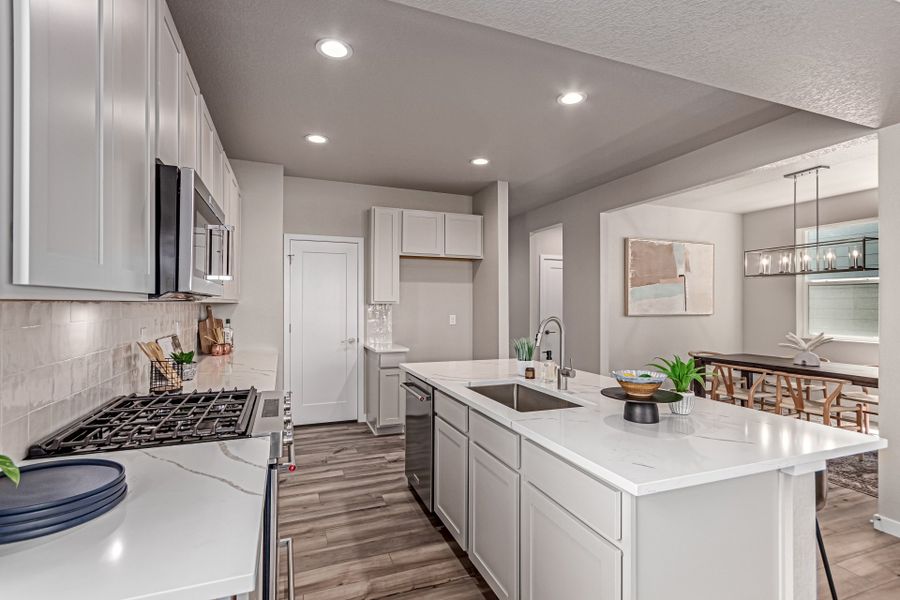 Furnished interior view inside a new home in Arras Park, Thornton (Image 15). Furnished interior view inside a new home in Arras Park, Thornton (Image 15).