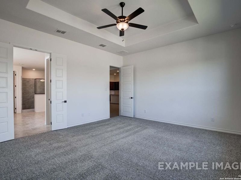 Spacious, unfurnished interior of a new home in Potranco Oaks, Castroville (Image 24). Spacious, unfurnished interior of a new home in Potranco Oaks, Castroville (Image 24).