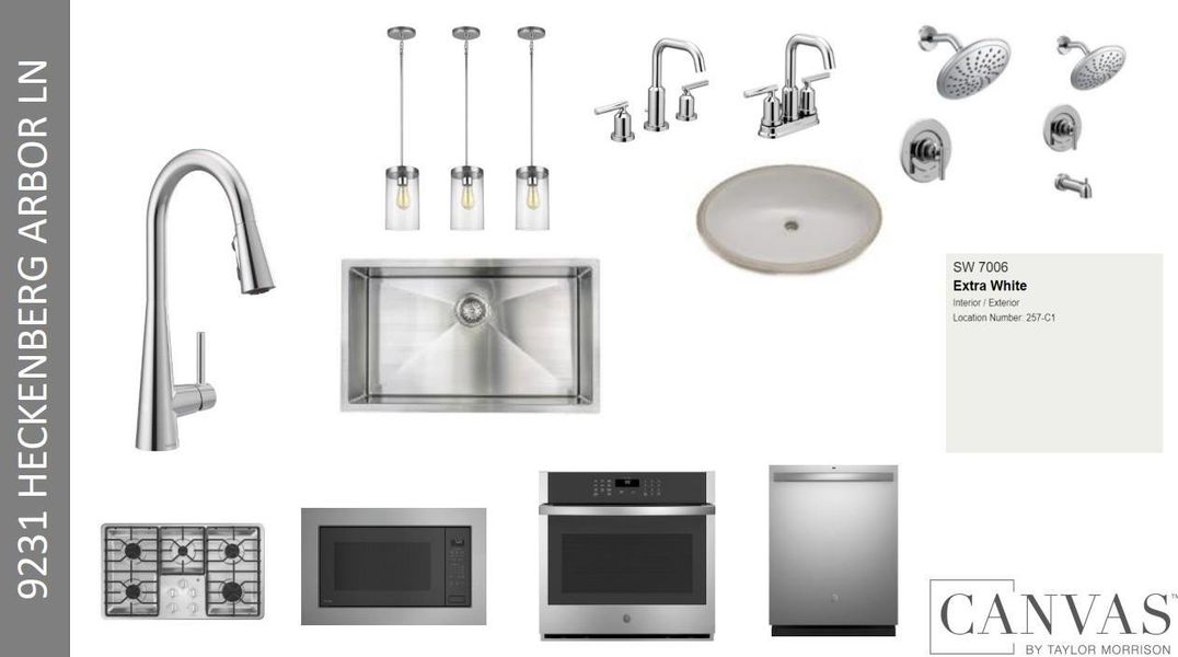 Design Selections. Home is currently under construction, selections subject to change.