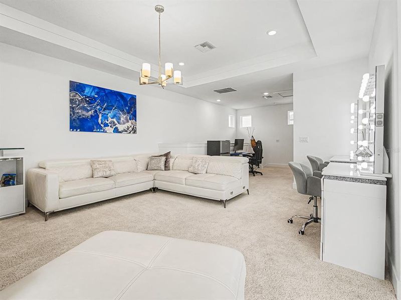 Furnished interior view inside a new home in , San Antonio (Image 55).