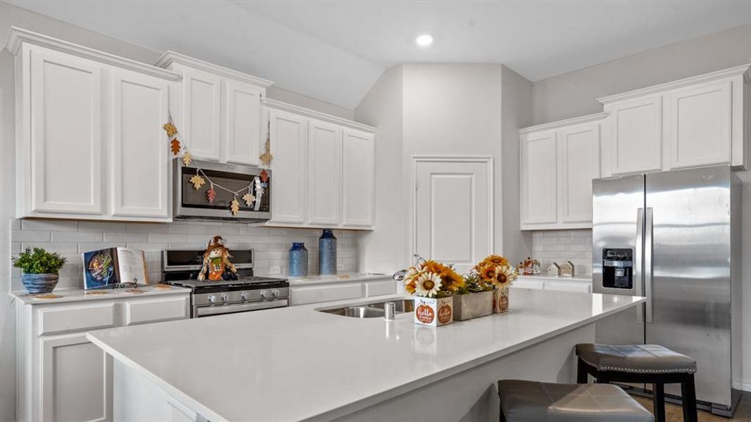 Furnished interior view inside a new home in Morning Ridge, Princeton (Image 5). Furnished interior view inside a new home in Morning Ridge, Princeton (Image 5).