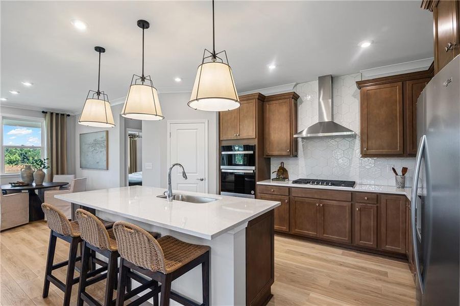 Furnished interior view inside a new home in Overland, Locust Grove (Image 12).