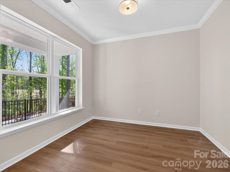 Spacious, unfurnished interior of a new home in Whitley Preserve – Park Collection, Mint Hill (Image 13). Spacious, unfurnished interior of a new home in Whitley Preserve – Park Collection, Mint Hill (Image 13).