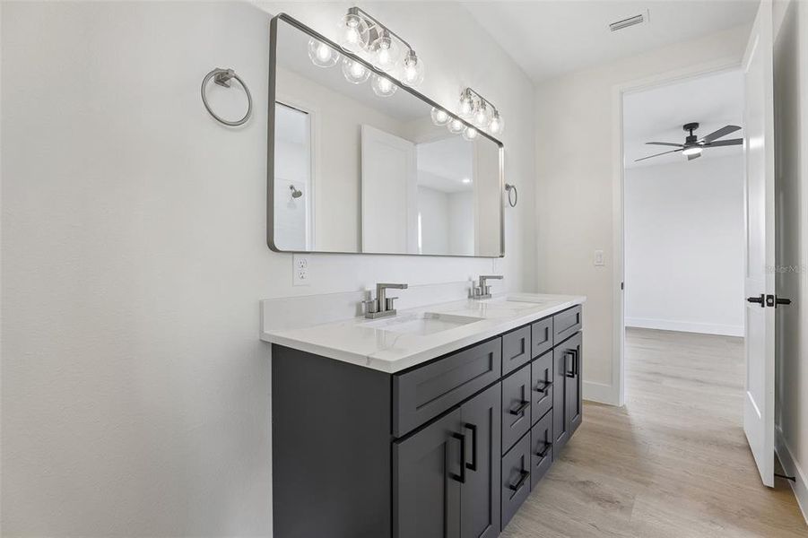 Furnished interior view inside a new home in , Auburndale (Image 30).