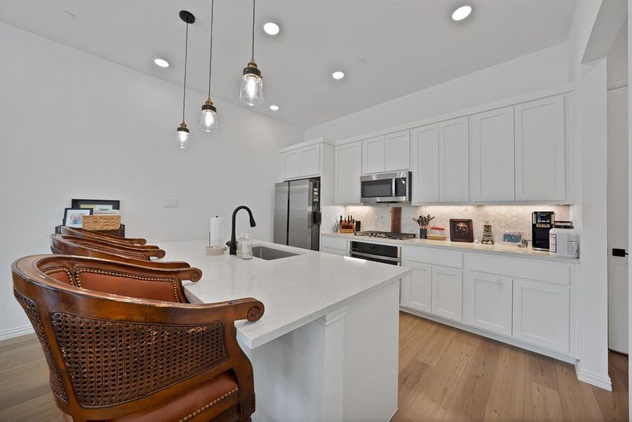 Furnished interior view inside a new home in , North Richland Hills (Image 8).