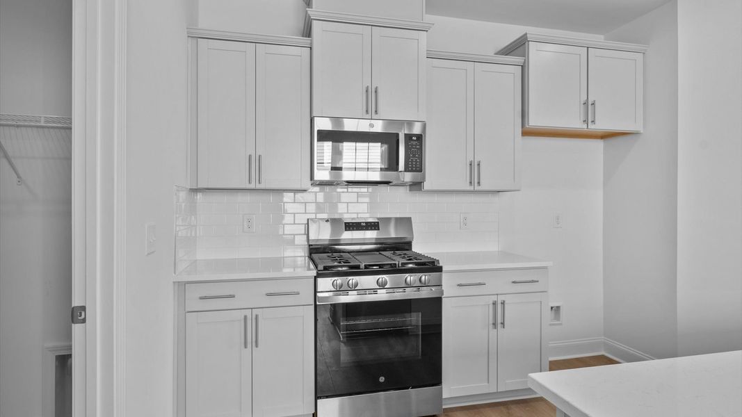 Representative furnished interior of a home built from the Freesia by DRB Homes in Essex Village, Franklinton (Image 9).