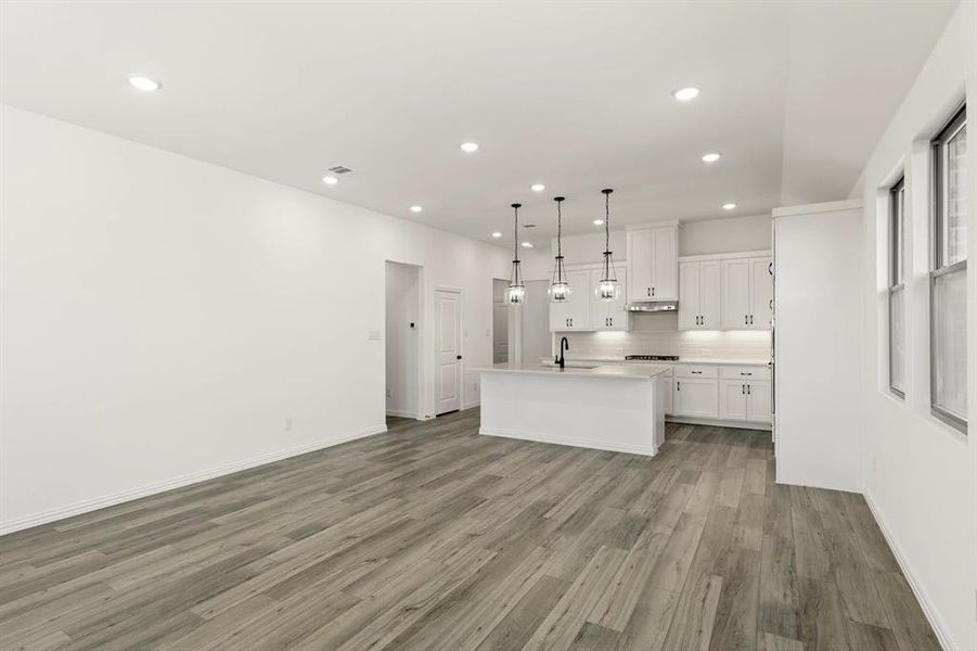 Open Kitchen-Dining Room featuring the Harmony Collection Open Kitchen-Dining Room featuring the Harmony Collection