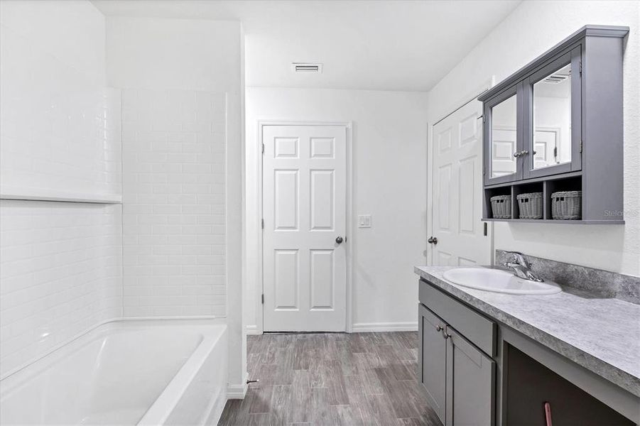 Furnished interior view inside a new home in , North Port (Image 10).