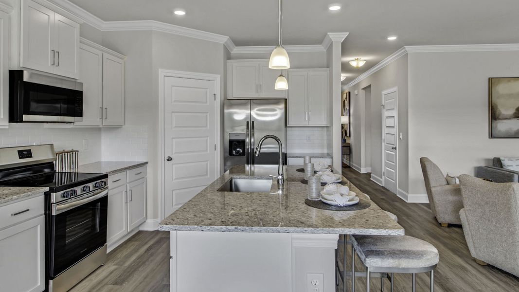 Representative furnished interior of a home built from the Madison by D.R. Horton in Riverwood Gardens, Oakland (Image 5). Representative furnished interior of a home built from the Madison by D.R. Horton in Riverwood Gardens, Oakland (Image 5).