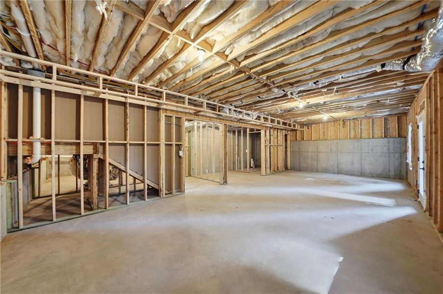 In-progress construction of a new home in , Canton, GA (Image 51).