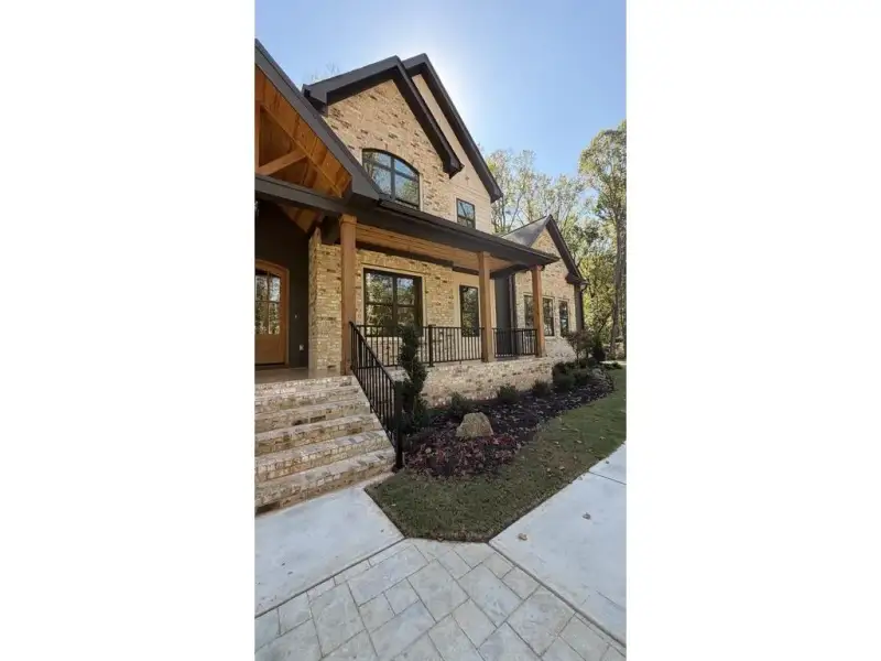 Exterior details and patio area of a home in , Hoschton (Image 3).