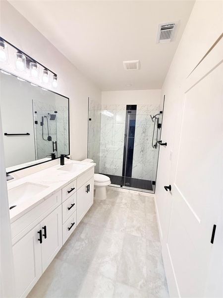 Furnished interior view inside a new home in , Cleveland (Image 7).