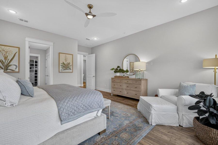 Furnished interior view inside a new home in K. Hovnanian's® Four Seasons at Lakes of Cane Bay, Summerville (Image 42).