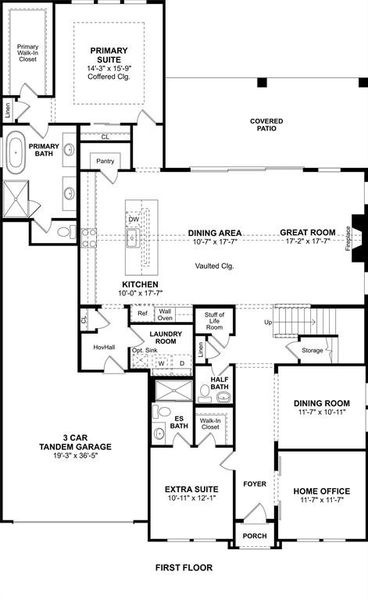 2D floor plan layout of this home in Elevon, Lavon, TX (Image 3). 2D floor plan layout of this home in Elevon, Lavon, TX (Image 3).