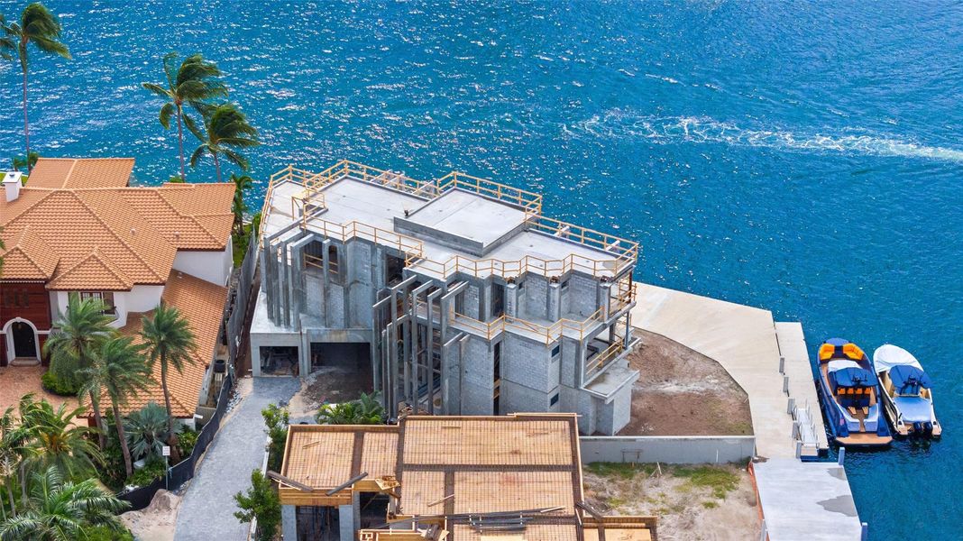 In-progress construction of a new home in , Fort Lauderdale, FL (Image 14).