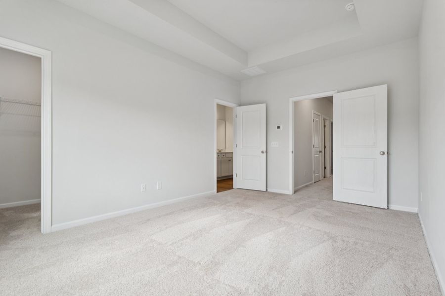 Spacious, unfurnished interior of a new home in Lakeview Village, Charlotte (Image 13). Spacious, unfurnished interior of a new home in Lakeview Village, Charlotte (Image 13).