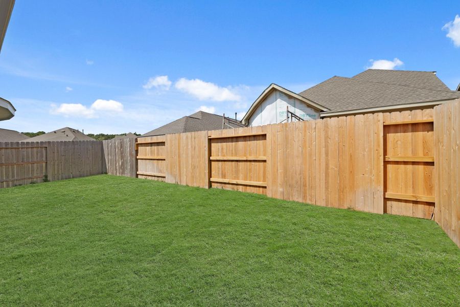 Exterior details and patio area of a home in The Trails, New Caney (Image 21). Exterior details and patio area of a home in The Trails, New Caney (Image 21).
