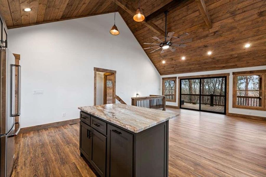 Furnished interior view inside a new home in , Blue Ridge (Image 13). Furnished interior view inside a new home in , Blue Ridge (Image 13).