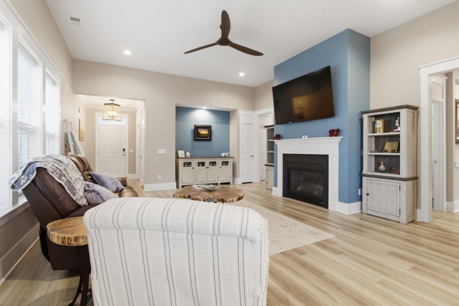 Furnished interior view inside a new home in Cresswind Charleston, Summerville (Image 13).