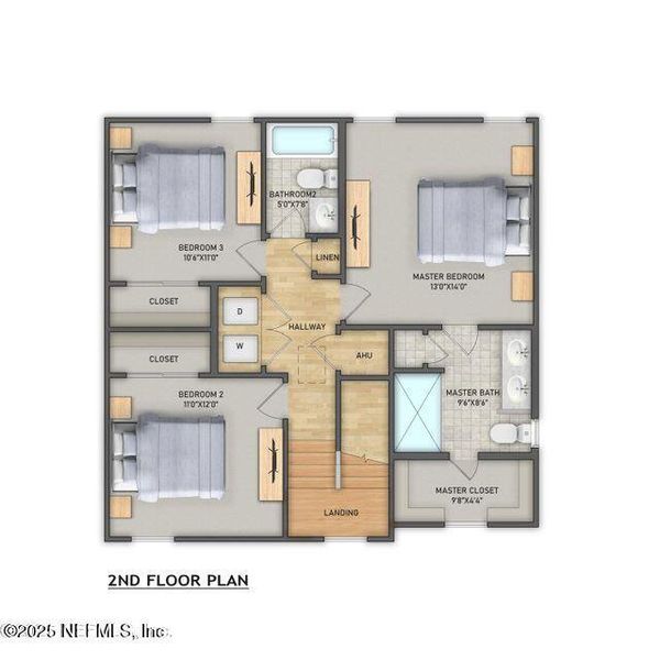 2D floor plan layout of this home in , Jacksonville, FL (Image 4). 2D floor plan layout of this home in , Jacksonville, FL (Image 4).