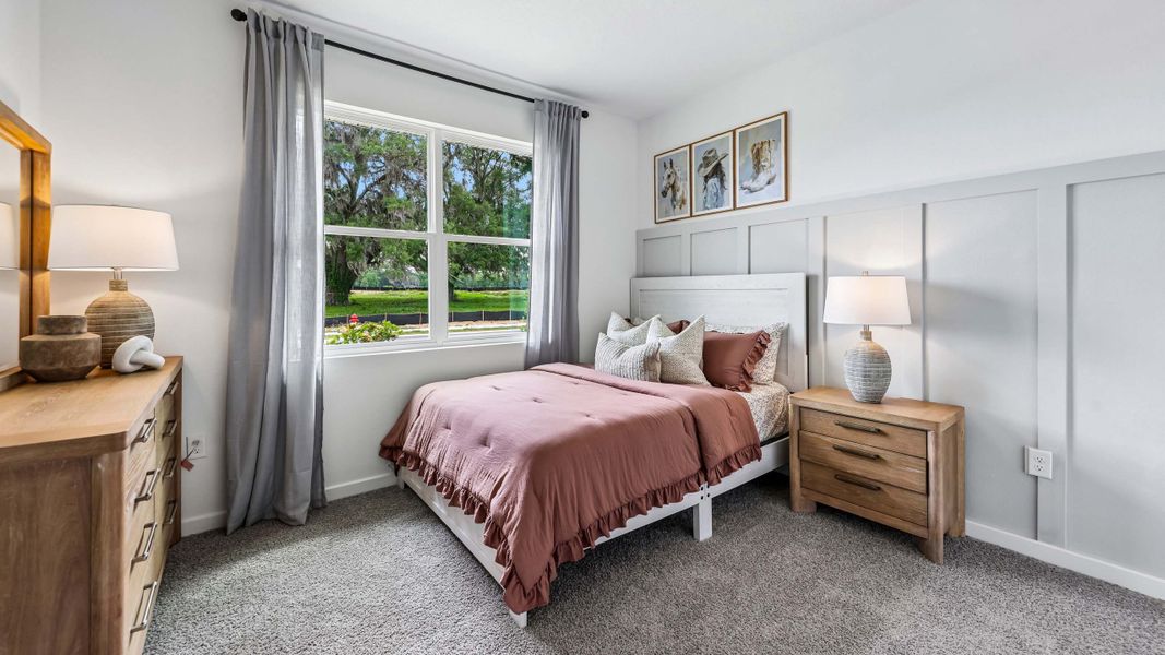 Furnished interior view inside a new home in Mockingbird Reserve at Winding Oaks, Ocala (Image 15).