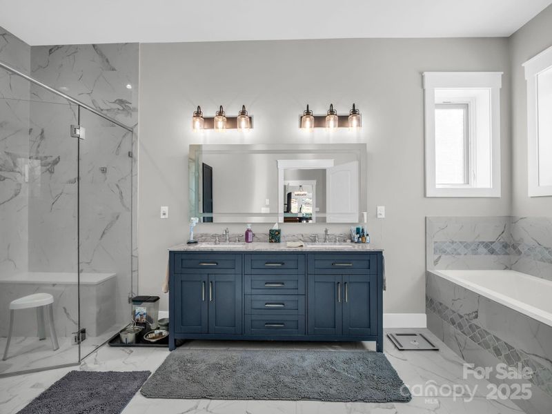 Furnished interior view inside a new home in , Mill Spring (Image 15).