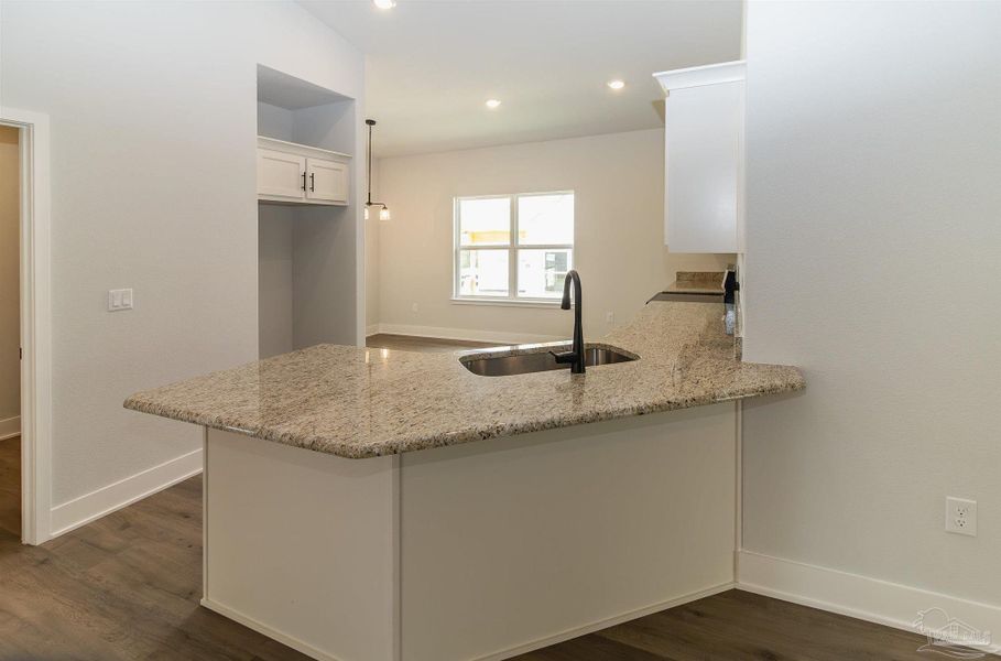 Furnished interior view inside a new home in Parkland Place, Pace (Image 4).