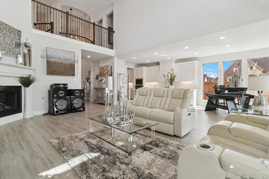 Furnished interior view inside a new home in , Little Elm (Image 13).