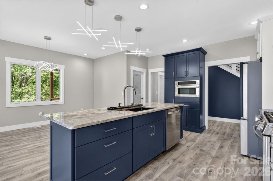 Furnished interior view inside a new home in , Asheville (Image 18).