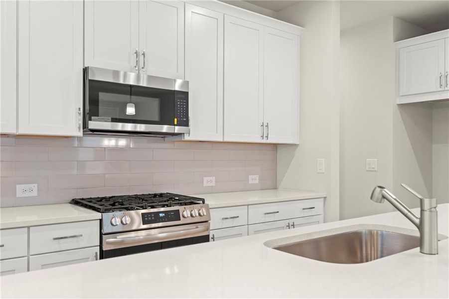 Furnished interior view inside a new home in The Village at Shallowford, Kennesaw (Image 12).