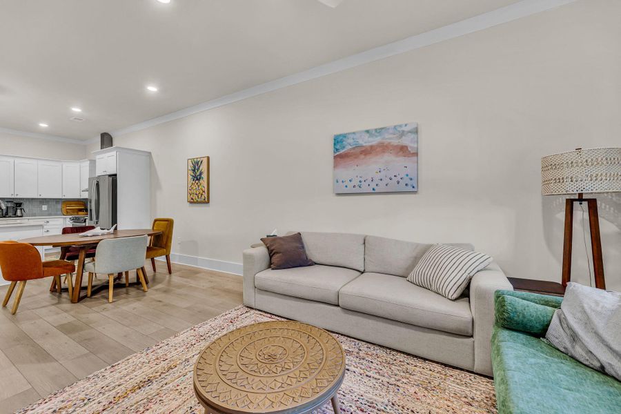 Furnished interior view inside a new home in , Johns Island (Image 17).