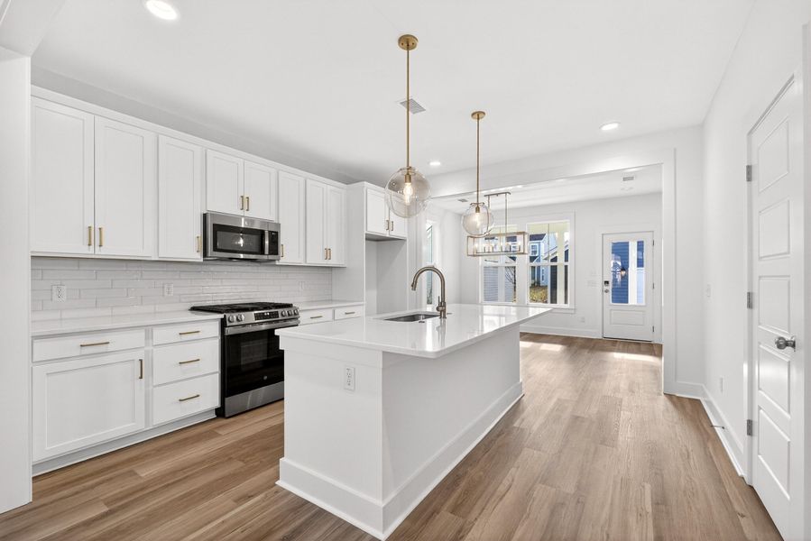 Furnished interior view inside a new home in , Summerville (Image 9).