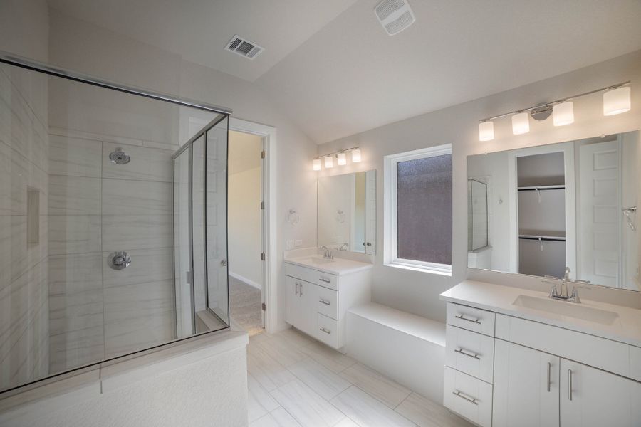 Representative furnished interior of a home built from the Cameron by Scott Felder Homes in Prominence, San Antonio (Image 14). Representative furnished interior of a home built from the Cameron by Scott Felder Homes in Prominence, San Antonio (Image 14).