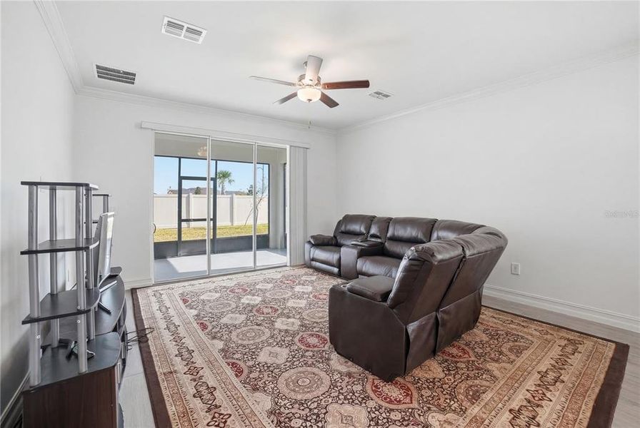 Furnished interior view inside a new home in Stonegate Preserve, Palmetto (Image 37).
