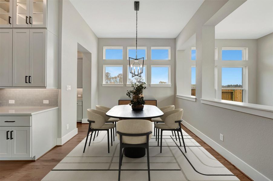 Furnished interior view inside a new home in Briarley, Montgomery (Image 10). Furnished interior view inside a new home in Briarley, Montgomery (Image 10).