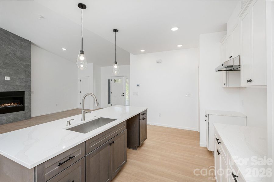 Furnished interior view inside a new home in , Flat Rock (Image 7).