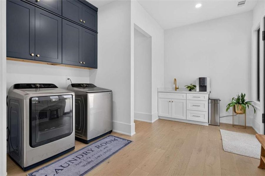 Furnished interior view inside a new home in , Hoschton (Image 65).