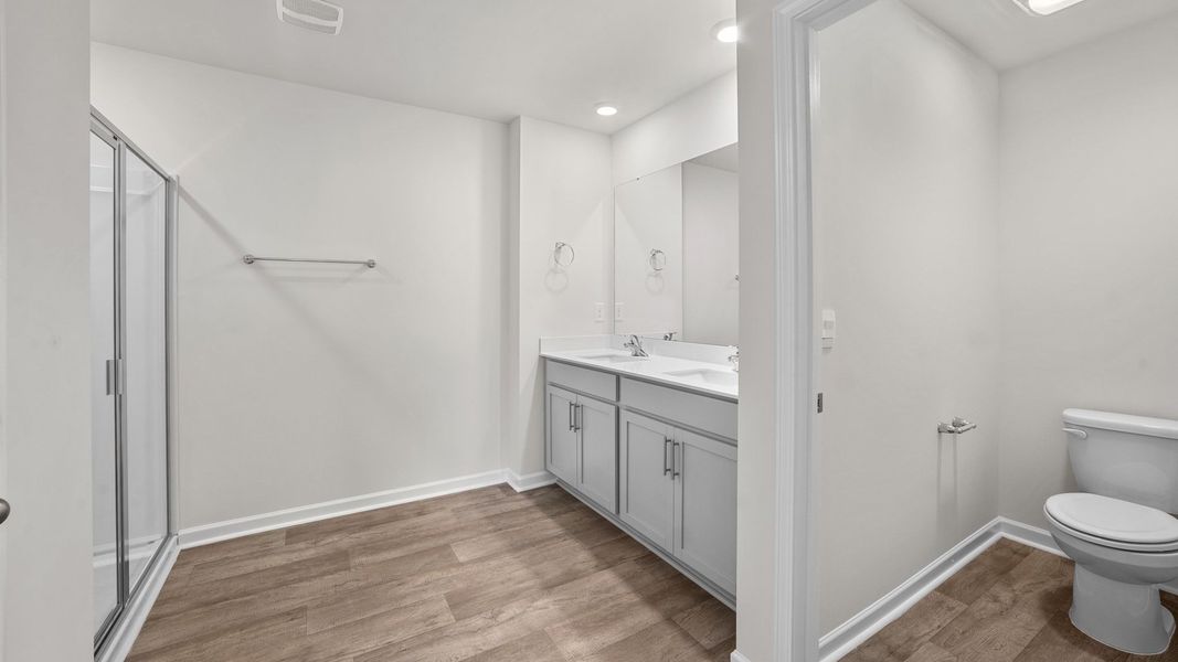 Furnished interior view inside a new home in Carter Ridge, Greenville (Image 10).