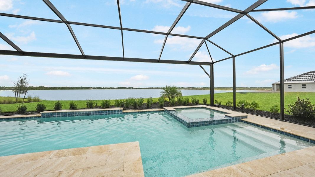 Representative exterior details of a home built from the Captiva by Neal Communities in SkySail, Naples (Image 27).