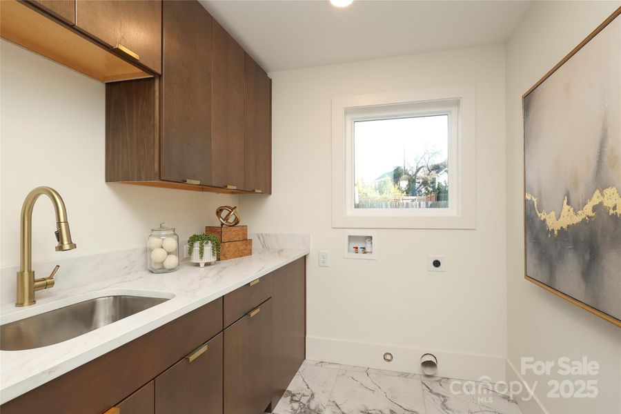 Furnished interior view inside a new home in , Charlotte (Image 11).