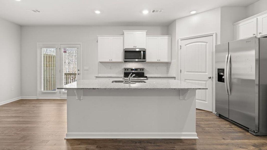 Furnished interior view inside a new home in Mountain Park, Dahlonega (Image 4).