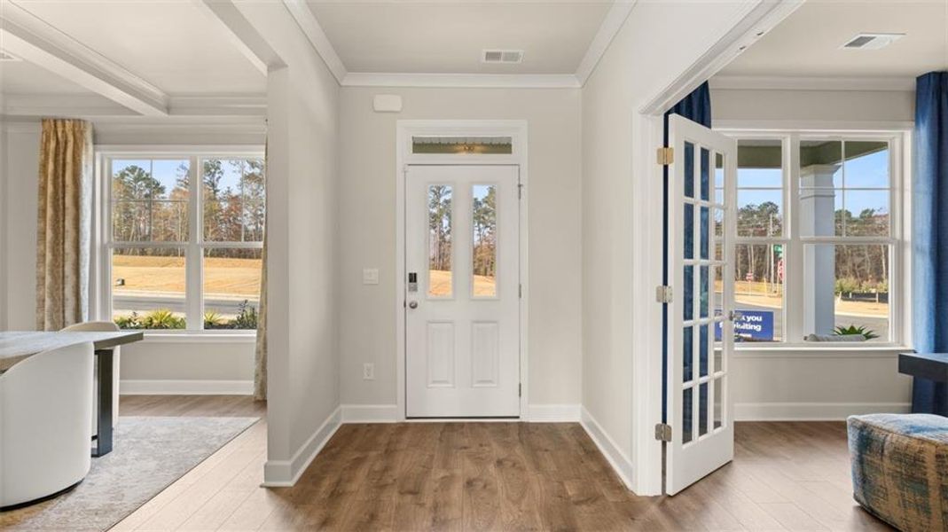Furnished interior view inside a new home in The Gates at Pates Creek, Hampton (Image 5).